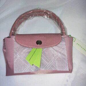 NWT Small Original Green Series Office Handbag Petal Pink Tote S